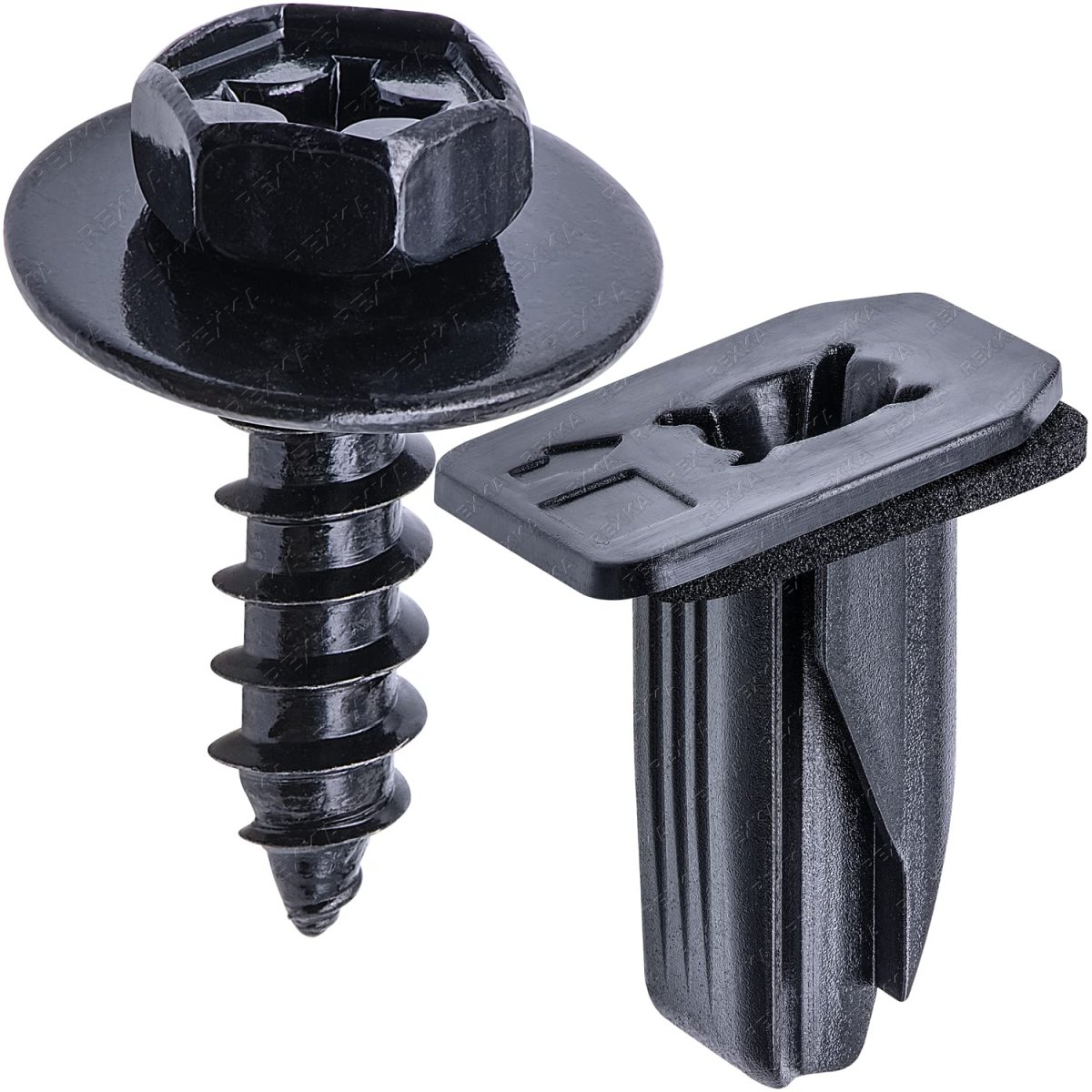 Rexka 15 Sets Bumper Cover Screw Grommet Kit For Toyota Lexus 52197-22020 90159-60477 Avalon Camry Corolla Es300h Es350 Hs250h