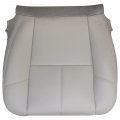 Driver Or Passenger Side Bottom Seat Cover Replacement Leather Gray For Chevy Silverado Sierra Tahoe Suburban Avalanche Gmc 