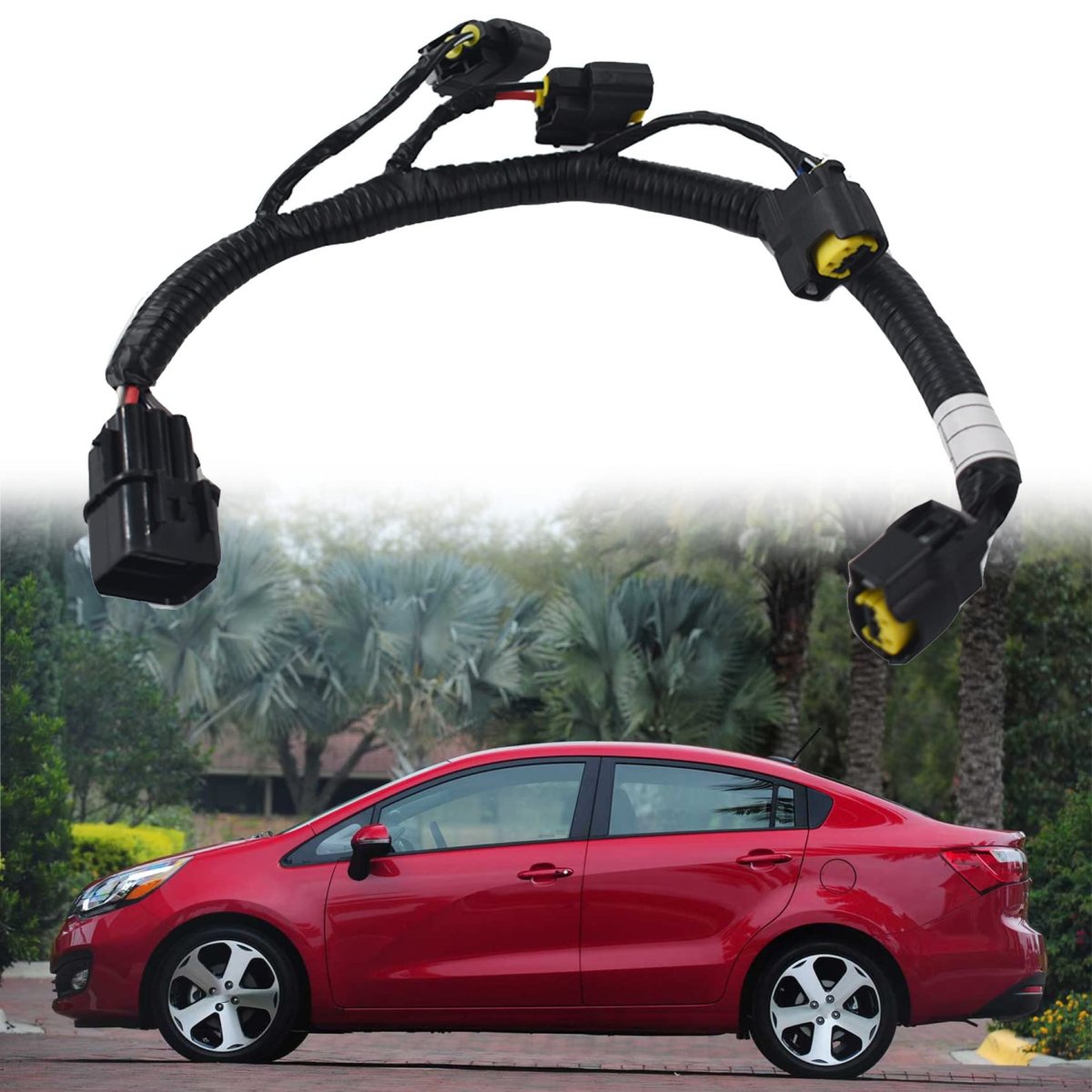 Ignition Coil Engine Wire Harness Replacement For 2012-2014 Soul Rio 1 6l 27350-2b000