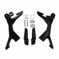Tcmt Passenger Footpegs Bracket Fit For Kawasaki Ninja 400 Ex400 2018-2023 500 2024 Z400 2019-2023 Z500 Replace 35063-1409