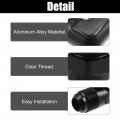 X Autohaux 2pcs 90 Degree 10an Flare To Orb Port Male Fuel Pump Rail Adapter Swivel Fitting Adapters With O Ring For Car