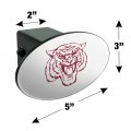 Morehouse College Secondary Logo Oval Tow Hitch Cover Trailer Plug Insert 2