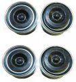 Hcllps Replaces Trailer Axle Dust Cap Cup Grease Cover Plug Rv Camper Utility 1 98 4 Pack 
