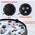Y Dians S Led Beacon Light 120db 9 Tones 2 Flashing Modes Green Strobe Lights With Bolted Base For Vehicles Truck Forklift