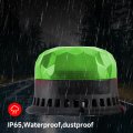 Y Dians S Led Beacon Light 120db 9 Tones 2 Flashing Modes Green Strobe Lights With Bolted Base For Vehicles Truck Forklift