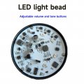 Y Dians S Led Beacon Light 120db 9 Tones 2 Flashing Modes Green Strobe Lights With Bolted Base For Vehicles Truck Forklift