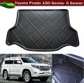 Car Mat Boot Liner Carpet Cargo Cover Rear Trunk Tray Floor For Toyota Land Cruiser Prado 5-seater 2010-2021 2022 2023