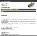 Marketplace Auto Parts Ignition Switch Actuator Pin Compatible With 2002-2007 Jeep Liberty