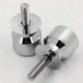Hongk- Chromed Zxr Engraved 10mm Swingarm Spools Compatible With Kawasaki Ninja 250r 650r Zx 6r 9r 10r 12r 14r Zzr B01bi8r7ye
