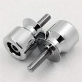 Hongk- Chromed Zxr Engraved 10mm Swingarm Spools Compatible With Kawasaki Ninja 250r 650r Zx 6r 9r 10r 12r 14r Zzr B01bi8r7ye
