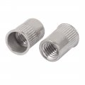 Uxcell M10 Stainless Steel Flat Head Rivet Nut Insert Nutsert 30pcs