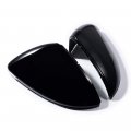 Astra Depot Glossy Black Side Mirror Cover Caps Replacement For 2013-2018 Vw Golf Mk7 5 Gti Hatchback Estate Driver Passenger