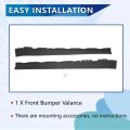 Front Bumper Valance For 2007-2013 Chevrolet Silverado 1500 Replacement 25821880 Gm1092191 Black Plastic Pp Lyap-x1028