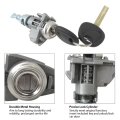 819702ta00 Door Lock Cylinder W Keys Replacement For 2015 Kia Optima Limited Sedan 4-door 2 0l 1998cc 122cu In L4 Gas Dohc