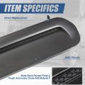 Factory Style Sport Hood Scoop Bulge Insert Kit Compatible With Toyota 4runner Tacoma 10-22 Matte Black