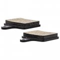 Niche Brake Pad Set For Arctic Cat Xf 800 M6000 Zr 4000 8000 1702-245 Rear Organic 2 Pack