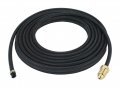 Gas Hose For 20 Series Water-cooled Tig Torches 25 Feet Super Flex Black Braided Model 45v10-r 