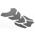 Black Gsxr Tank Protector Pad Carbon Fiber Look Fits Suzuki Gsx-r 750 1000 600 1100