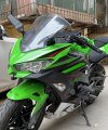 Motorcycle Wing Mirror 2pcs Rearviews Wind Adjustable Rotating Side Mirror For Ninja 250 300 400 600 Zx10r Zx6r Zx-636 