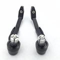 Smt-adjustable Length Angel Black Total Cnc 7 8 22mm Proguard Pro Brake Clutch Levers Protect Guard For Suzuki Gsx Gsxr 