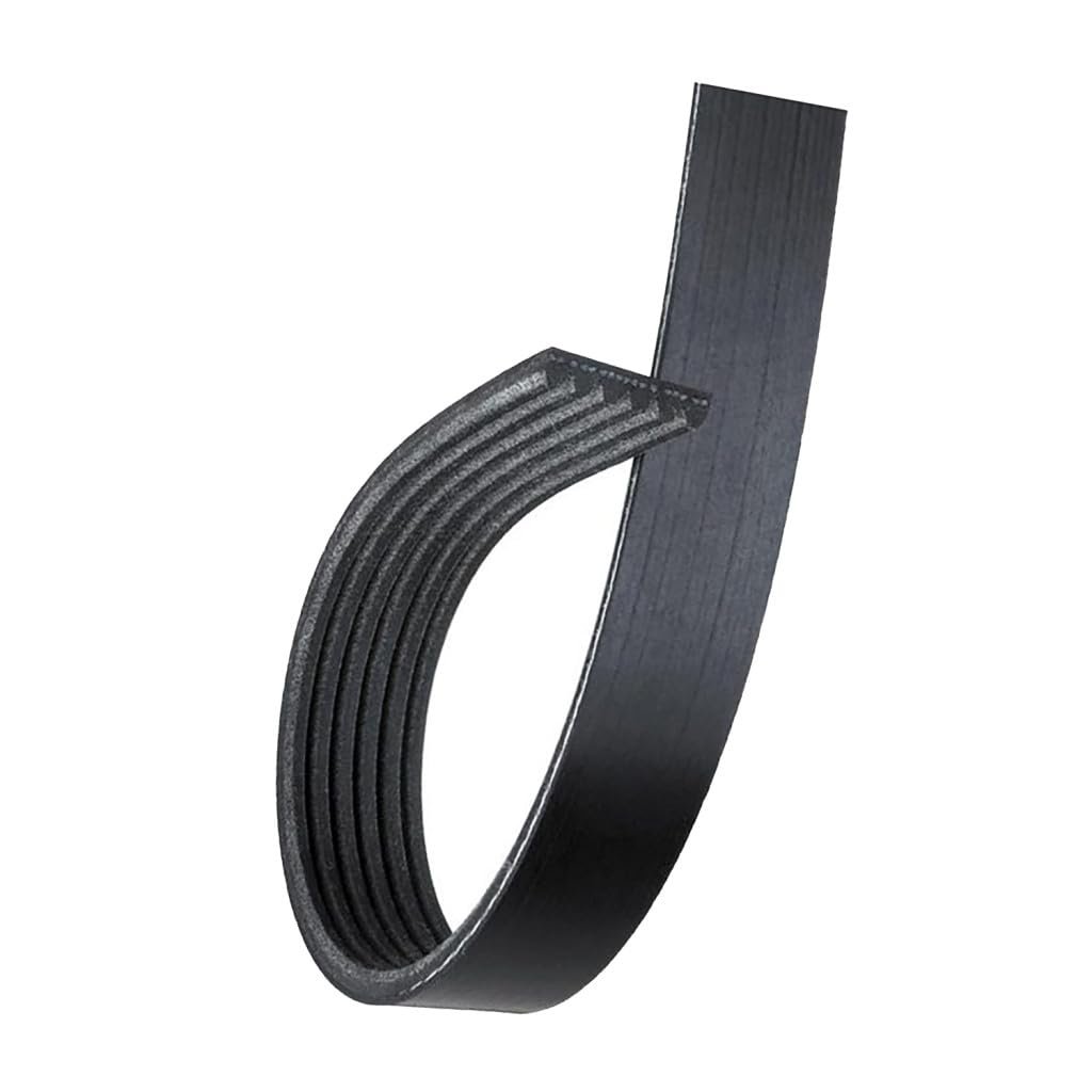 V Ribbed Serpentine Belt For Freightliner Argosy 1999 To 2003 Alternator Fan Hub Water Pump Ac Power Steering Black 6 Rib