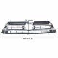 Munirater Grill Front Bumper Upper Grille Electroplated Silver Replacement For 2017 2018 2019 Highlander 531010e230 To1200425