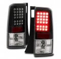 Led Tail Brake Lights Rear Lamps Black For 2003-2006 Xb 