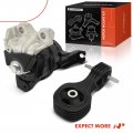A-premium 2pcs Engine Motor And Torque Strut Mount Kit Compatible With Honda Civic 2012-2013 1 8l Automatic Transmission