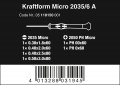 Kraftform Micro Slotted And Phillips Electronics Screwdriver Set Rack 6 Pieces 2035 A Precision Tools For Home Improvement