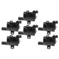 Set Of 6 Ignition Coil Packs 4 Pins Fits For Chevrolet Avalanche 5 3l 2007 Pack Replaces Uf262