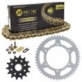 Niche Drive Sprocket Chain Combo For Suzuki Rm250z Front 14 Rear 49 Tooth 520v-x X-ring 114 Links