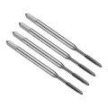 4pcs Spiral Point Thread Taps Metric M2 X 0 4 H2 Ticn Coated Machine Screw Tap Tapping Bit Threading Repair Tool High-speed 