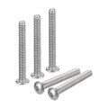 2-56x3 4 Button Head Socket Cap Screws 50pcs 304 Stainless Steel Fasteners Hex Bolts Full Thread Drive 