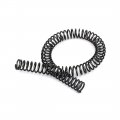 Aexit 1 6mmx13mmx305mm Manganese Springs Steel Compression Spring Black