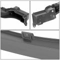 Ki1106181 Rear Bumper Reinforcement Impact Face Bar Compatible With Sorento Exclude Hybrid 2021-2022 Black