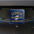 Georgia Southwestern State University Hurricanes Logo Tow Trailer Hitch Cover Plug Insert 2