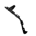 Rear Bumper Cover Support Ford Mustang 2015 2022 Passenger Side Poly Asa Plastic Replacement For Fo1143127 Fr3z17d942a