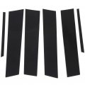 Ocpty Black Pillar Posts B Replaces For 2018 Toyota Camry 2019 2020 2021 6pcs Door Trim Kit