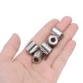 10 Pcs Stainless Steel Spacers 5 16 In Bore X 8 Od 1 2 Length Round Metal Screw Bushing For Screws Bolts And Rods