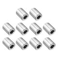 10 Pcs Stainless Steel Spacers 5 16 In Bore X 8 Od 1 2 Length Round Metal Screw Bushing For Screws Bolts And Rods 
