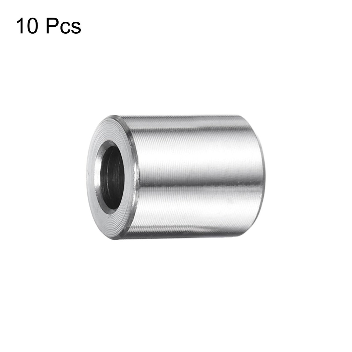 10 Pcs Stainless Steel Spacers 5 16 In Bore X 8 Od 1 2 Length Round Metal Screw Bushing For Screws Bolts And Rods