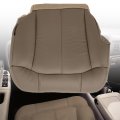 Medium Neutral Tan 522 Microfiber Leather Passenger Side Bottom Seat Cover For Chevy Silverado Avalanche 1999 2002 And Gmc 