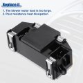 Acropix Hvac Blower Motor Resistor Replacement Fit For Audi A4 A5 A8 Pack Of 1 Silver Tone