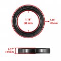 Caltric Rear Left Or Right Brake Drum Kit Compatible With Kawasaki Mule 500 Kaf300a Kaf300b 1993 1994 1995 1996