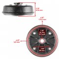 Caltric Rear Left Or Right Brake Drum Kit Compatible With Kawasaki Mule 500 Kaf300a Kaf300b 1993 1994 1995 1996