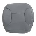Front Driver Side Bottom Seat Cover Replacement Dark Gray Perforated Microfiber Leather For Ford Bronco Eddie Bauer Xlt 1992 