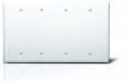 Blank Plastic Wall Cover Plate 1 Gang 2 3 4 White 