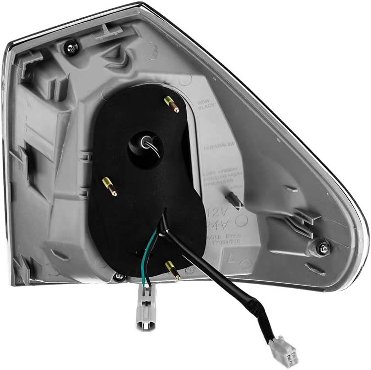 Driver Outer Tail Light Assembly For Lexus Rx330 2004 2005 2006 And Rx350 2007 2008 2009 Rear Left Brake With Halogen Bulbs