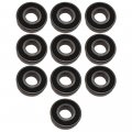 Set Of 10 New Double Sealed Bearings Fits Arrowhead Bosch Chrysler Delco Ducellier Mtd Powerline Prestolite Lx172 Lx173 Lx176 