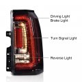 G-plus Led Bar Tail Light Compatible With Gmc Yukon Yukon Xl 2019-2020 Fit Denali Sle Slt 2015-2018 Passenger Side Taillight